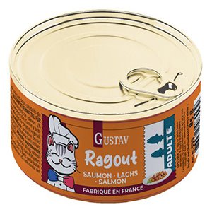 CAT GUSTAV RAGOUT SALMON 12 x 85 gr